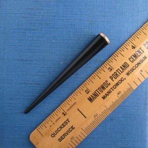 Parker Duofold Jr. Desk Pen Taper - Vintage, Black & Gold (No Pen)