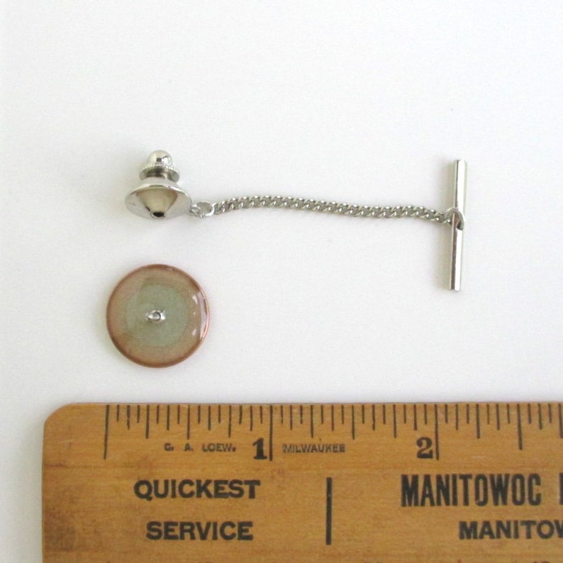 Repurposed 1 Centavo Republica de El Salvador Coin EL SALVADOR Coin Tie Tack Lapel Pin