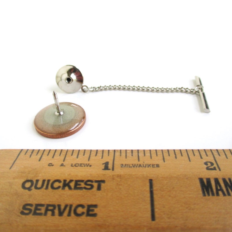 Repurposed 1 Centavo Republica de El Salvador Coin EL SALVADOR Coin Tie Tack Lapel Pin