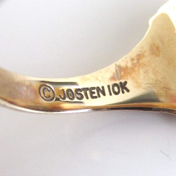 1959 10K Solid Gold Class Ring Vintage Josten Women s NH High