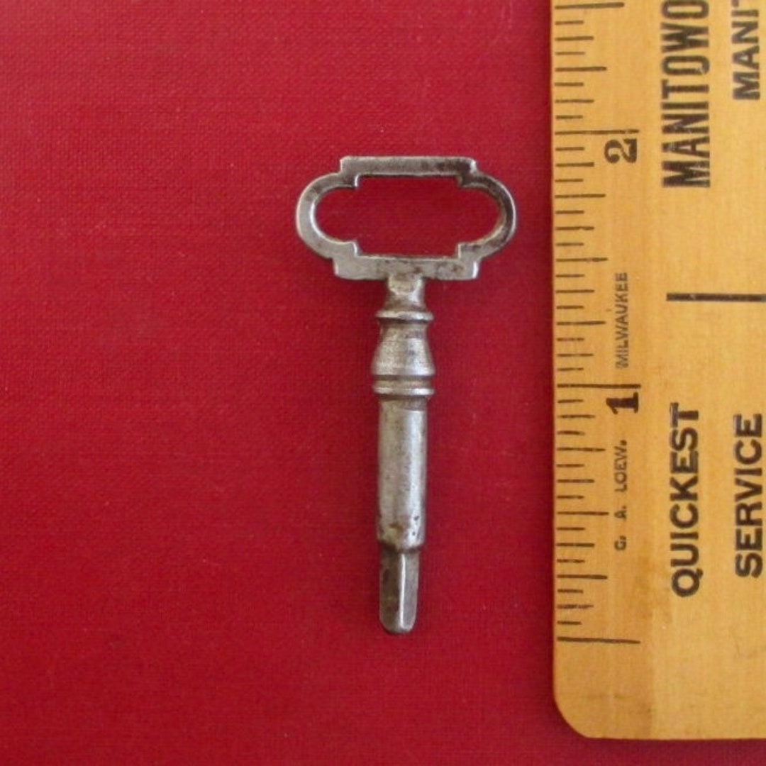Antique Sewing Machine Key With Square Point / Tip / Bit Vintage dark