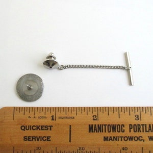 Mercury Dime Tie Tack / Lapel Pin Repurposed USA .900 Silver 1936 Coin ...