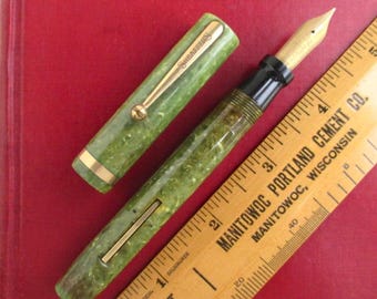 Sheaffer's Tuckaway Brown & Gold Mechanical Pencil - Vintage