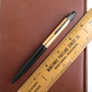 Eversharp Skyline Mechanical Pencil in Dark Green & 14K Gold Filled - Vintage Working