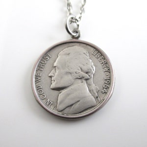 1964 Coin Necklace - Etsy