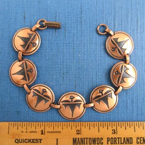 Vintage Mens Thunderbird Bracelet - Etsy