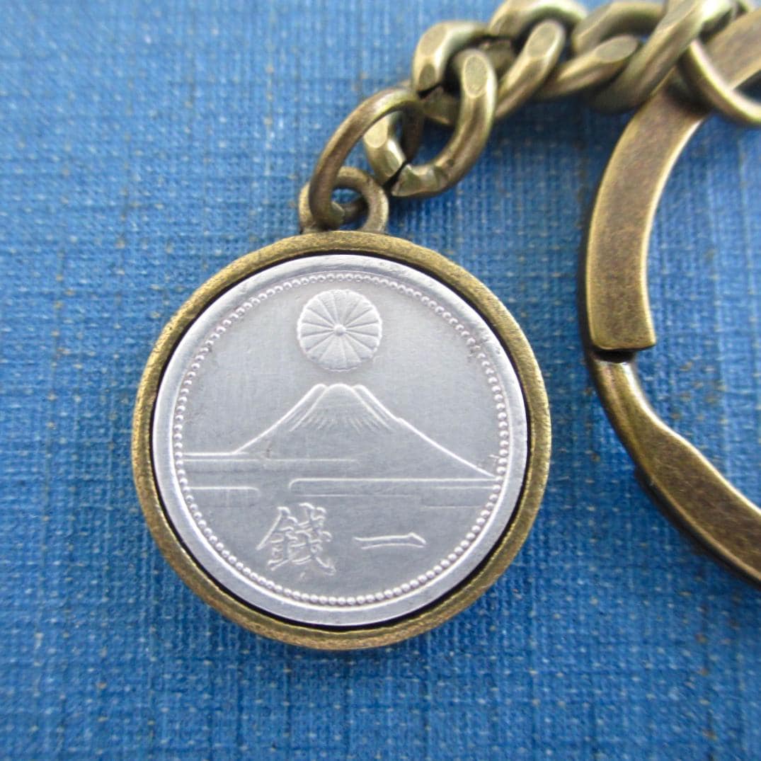 Japanese Coin Fuji - Etsy