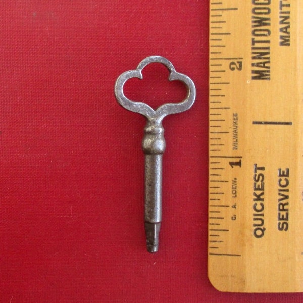 Antique Sewing Machine Key w/ Square Point, Tip, Bit - Vintage, Darkness