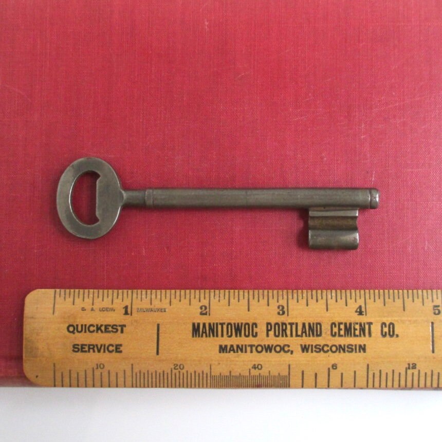 Large Skeleton Key with Nice Design Vintage / Antique 4 Etsy