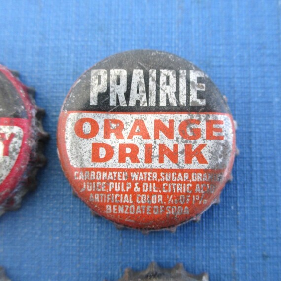 2 Vintage 1950/'s Bon-Ton Strawberry Unused Soda Pop Bottle Caps Cork Waukesha WI