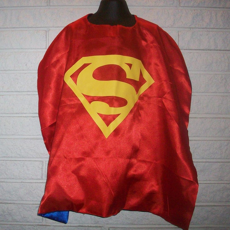 Red Superman Inspired Cape