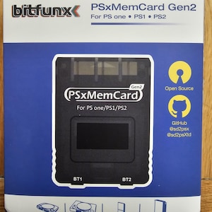 Périphérique de sauvegarde de carte mémoire PSxMemCard Gen2 pour PS1 PS PSX PlayStation 2. MemCard PRO2