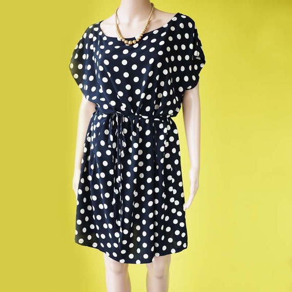 yellow polka dot dress plus size
