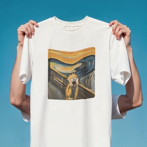 Camiseta Zenitsu Grito Paródia, Camiseta Estampada Anime/Mangá, Camiseta Unissex de Algodão