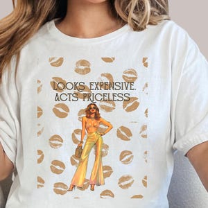 Vintage Aesthetic Tee for Women – Y2k 90s Baby Shirt in Comfort Colors, Trendy Streetwear Style, Cute 90s Look, Perfect Gift Idea.