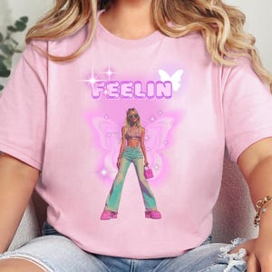 Y2K Aesthetic 2000s Shirt for Women – Vintage Baby Tee with Retro Vibes, Trendy and Soft, Perfect Gift Idea for Her, Streetwear Style