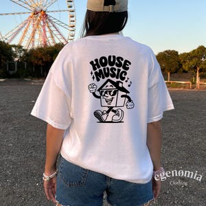 T-Shirt House Chicago – Chicago House Music Shirt for house lovers & Acid House Fans, Deep House Vibes, Perfect Electronic Dance Music Merch