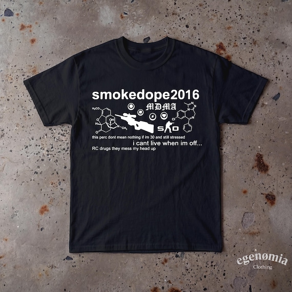 Smokedope2016 Merch Tee, the Comedown Tour Underground Rap Shirt
