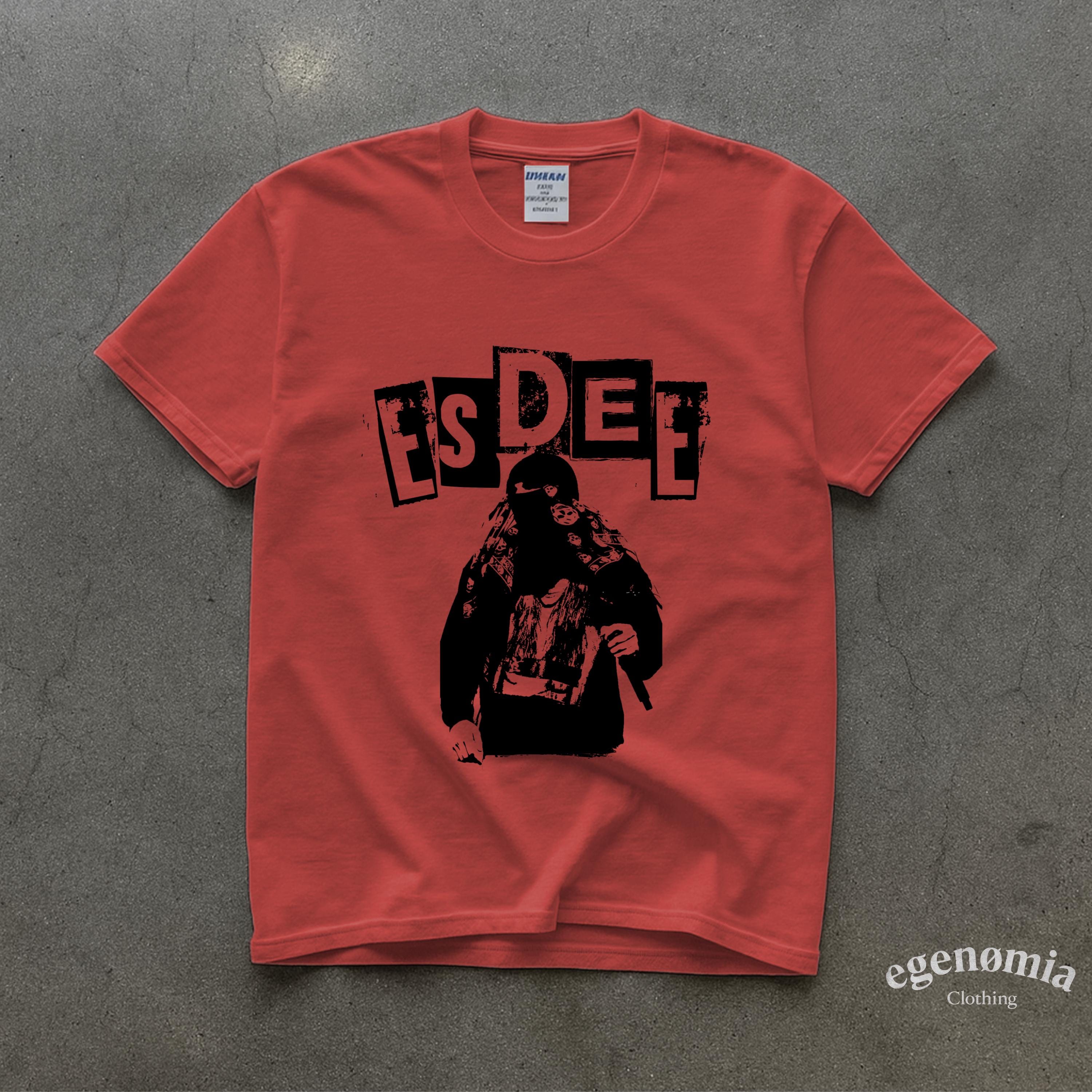EsdeekidにインスパイアされたアンダーグラウンドTシャツ、Fakeminkに 