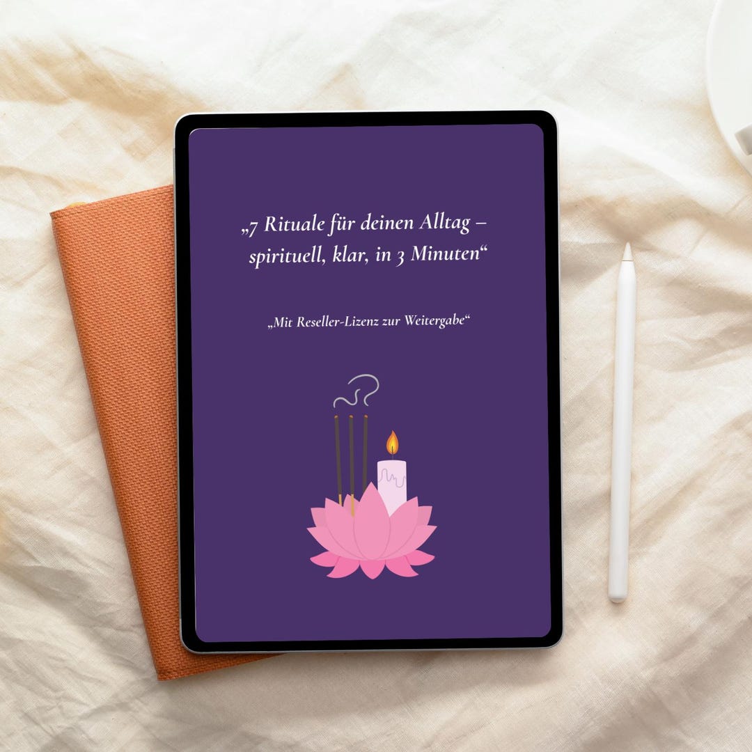 7 Mini Rituals for Your Everyday Life – Released for Resale, Including ...