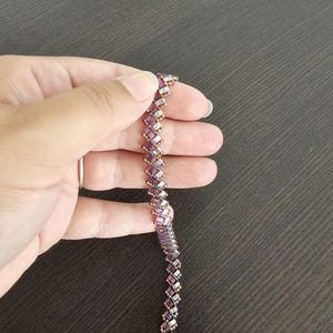 Handmade Czech Glass Beaded Bracelet – Made to Order