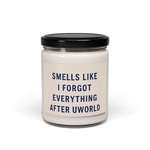Funny Scented Soy Candle, Perfect Gift for Stress Relief, Home Décor, Relaxing Atmosphere, Gift for Friends, Scented Candle
