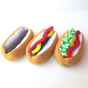 Nourriture pour hot-dog en feutre image 3