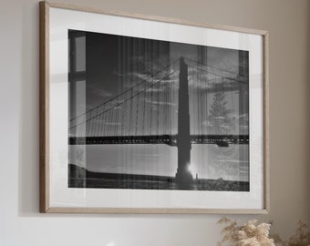 San Francisco Golden Gate Bridge, Photo Wall Art Print, Canvas or Print