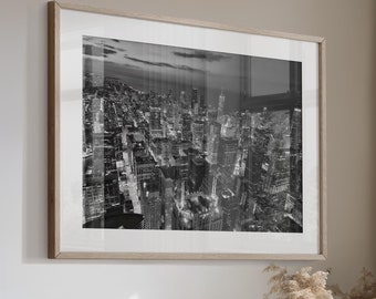 Chicago Skyline Photo Art Print Canvas or Print