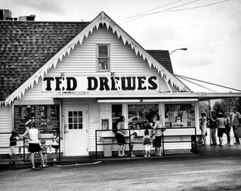 Ted Drewes Frozen Custard in St Louis Missouri - St Louis Print Photo Wall Art Canvas or Print