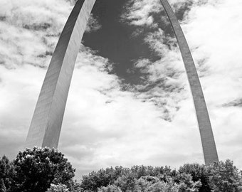 St. Louis Gateway Arch - Fine Art Photograph St Louis Photo Print Wall Art Canvas or Print