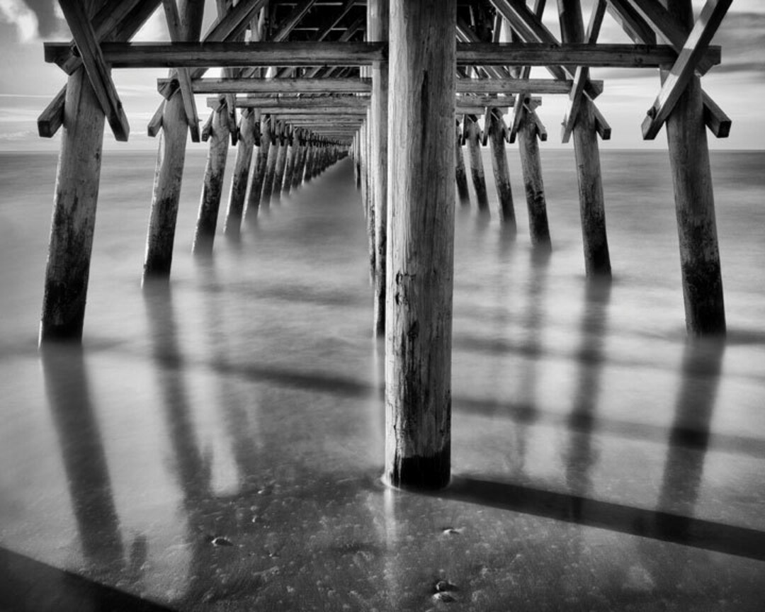 Myrtle Beach, South Carolina 2nd Ave Pier Myrtle Beach Art Print Canvas