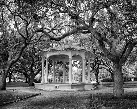 Charleston Gazebo Battery Park White Point Gardens Etsy