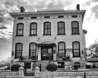 Lemp Mansion in St. Louis Art Print Photo - St Louis Photography - Haunted House Ghosts - Brewery Canvas or Print