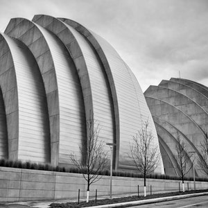 Kauffman Center for the Performing Arts in Kansas City - Fine Art Photograph Print Photo Canvas or Print