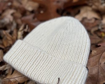 Handgebreide muts van merinokasjmier | Aangepaste bestelling | Ultrazachte wintermuts voor kinderen en volwassenen