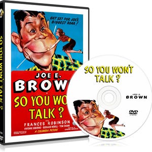 So You Won&#39;t Talk (1940) Comedy, Crime - Joe E. Brown DVD