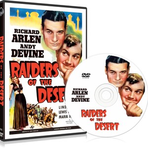 Raiders of the Desert (1941) Action, Adventure, Comedy - Richard Arlen, Andy Devine DVD