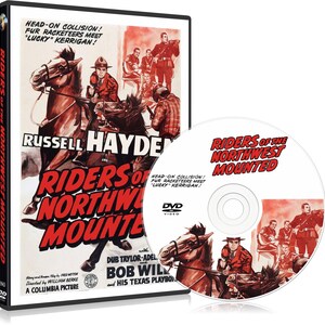 Riders of the Northwest Mounted (1943) Western - Russell Hayden DVD