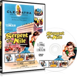 Serpent of the Nile (1953) Adventure, Biography, History, Romance - Rhonda Fleming DVD