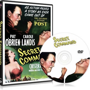 Secret Command (1944) Action, Drama, War - Pat O&#39;Brien DVD