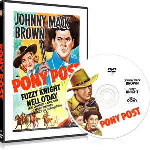 Pony Post (1940) Western - Johnny Mack Brown DVD