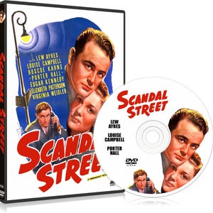 Scandal Street (1938) Drama, Romance - Lew Ayres DVD
