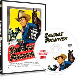 Savage Frontier (1953) Western - Allan &#39;Rocky&#39; Lane DVD