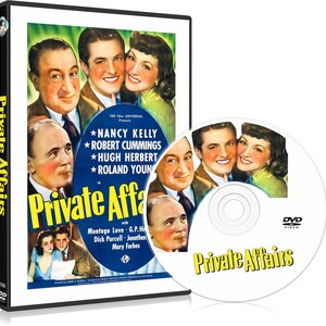 Private Affairs (1940) Comedy, Romance - Robert Cummings DVD
