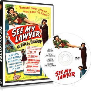 See My Lawyer (1945) Comedy, Music - Ole Olsen, Chic Johnson DVD