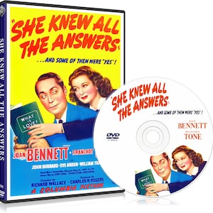 She Knew All the Answers (1941) Comedy, Romance - Joan Bennett, Franchot Tone DVD