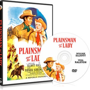 Plainsman and the Lady (1946) Western - Bill Elliot, Vera Ralston DVD