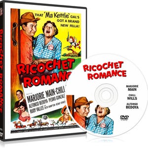 Ricochet Romance (1954) Comedy, Western - Marjorie Main, Chill WIlls DVD