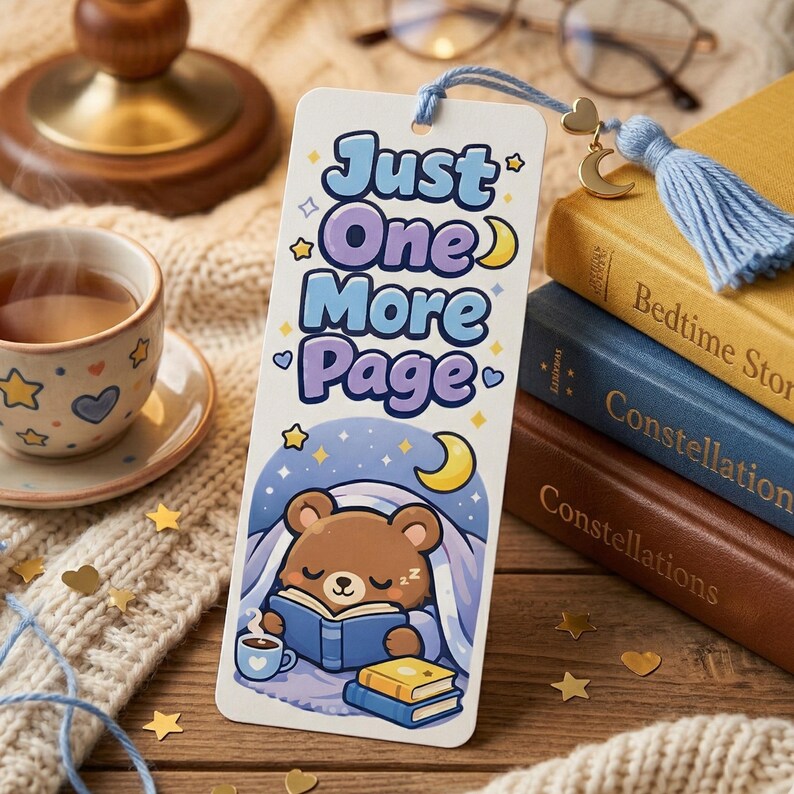 Cute Kawaii Bookmark Bundle PNG PDF JPG | 14 Funny Printable Bookmarks ...